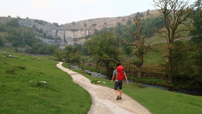 Malham Cove - one of the most impressive sights of the Pennine Way, if not the whole of England  © Dan Bailey