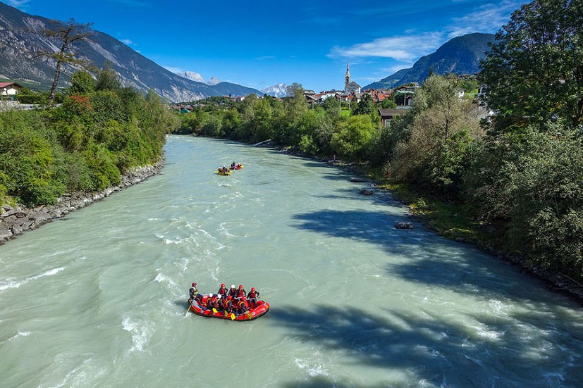 Rafting is another popular activity in the valley.  © Chris Craggs