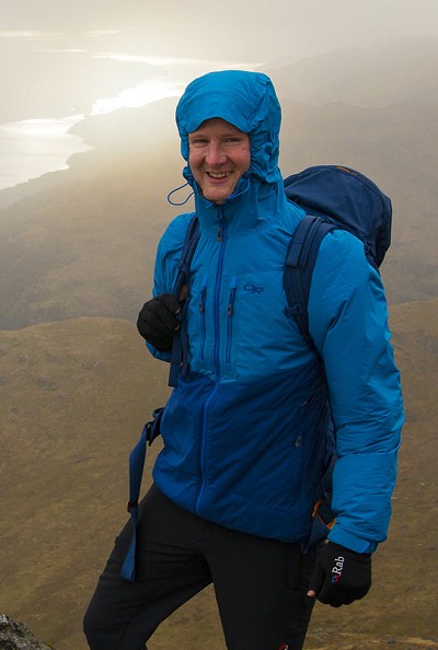 An excellent take on the weather-proof-ish softshell  © Martin McKenna
