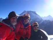 Paul, Stu & Laurie Lobuche East Nepal 2017