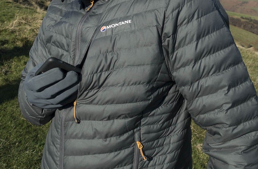 Montane Icarus Jacket - decent Napoleon pocket  © UKC Gear