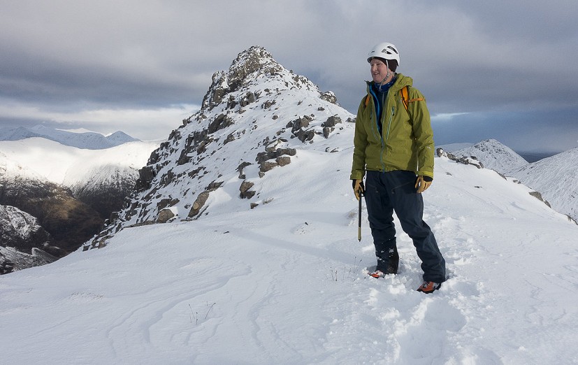 Bergtagen Eco Shell Trousers - best suited to winter walking or snowsports rather than climbing  © Dan Bailey