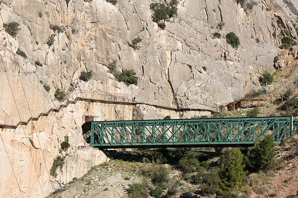 The Caminto del Rey over the tunnels  © UKC News
