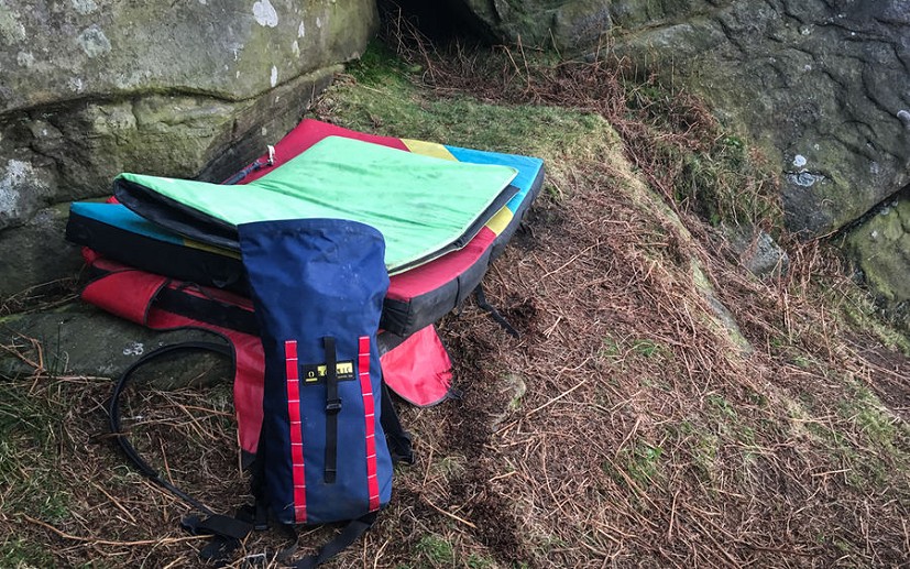 The Roll Top Bag in use at Stanage  © Rob Greenwood - UKC