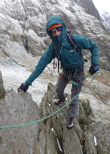 Wintry scrambling - much more pleasant with boots you can trust   © Tom Ripley