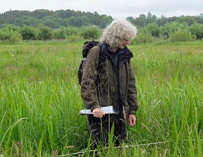 Davie Black, Conservation Manager at Plantlife Scotland  © Malcolm Hamilton