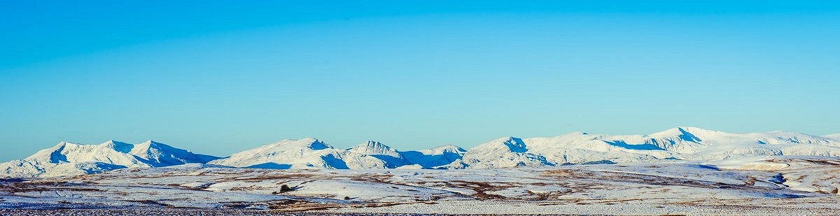 Snowdonia full mountain range  © philipburkephotography