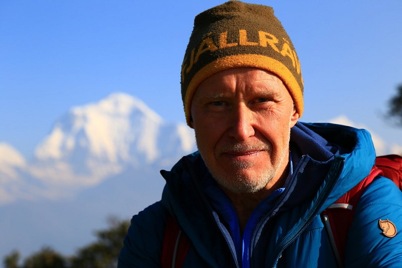 Alan Hinkes in Nepal   © Terry Abraham
