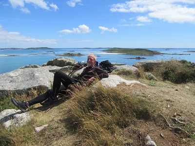 On Bryher, Scilly - there are harder TUMPs  © Sarah Kerr