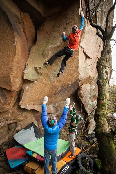 If you look close enough you'll see why it's called 'Scrapheap Challenge'  © Rob Greenwood - UKClimbing