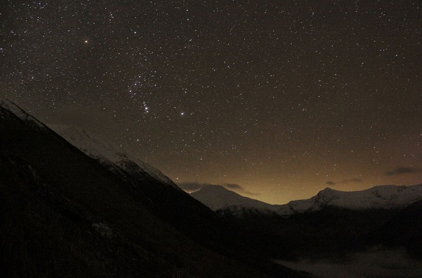 Stars on the descent from Ben Nevis  © Kevin Woods