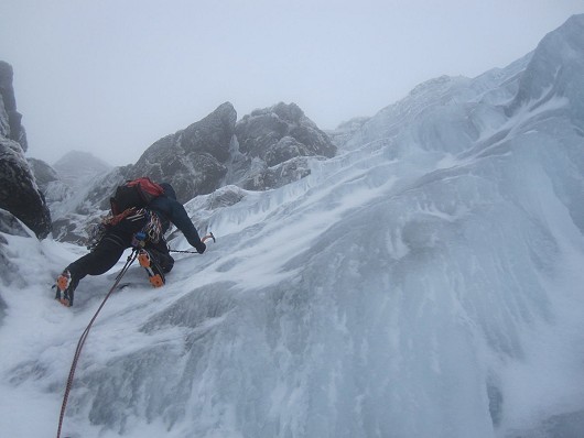 Salamander Gully's excellent ice pitch  © timday