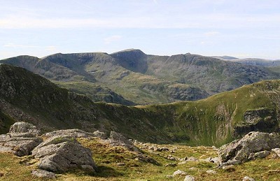 The eastern coves of Helvellyn are a classic post-glacial landscape   © Dan Bailey