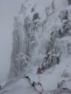 Image of Broad crag gully left wall whilst doing Broad Crag Gully