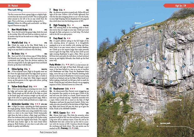 Peak Limestone South Sample Page  © BMC