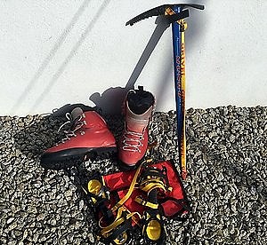 Scarpa boots, ice axe and crampons for sale , Personal gear sales - For Sale Forum Premier Post, 2 weeks @ GBP 5pw