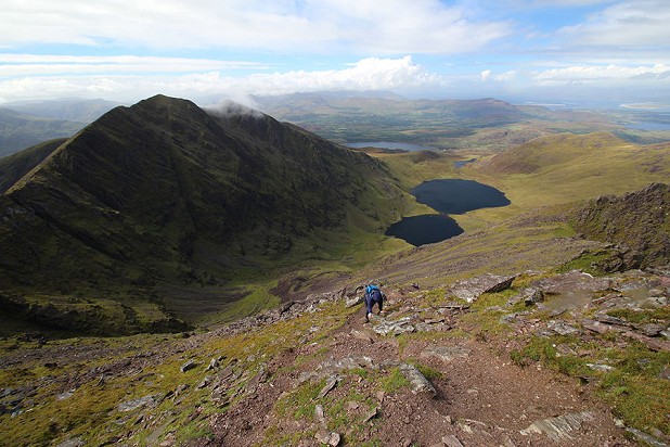 On the ascent of Ireland's highest mountain, Carrauntoohil  © Danny Sercombe