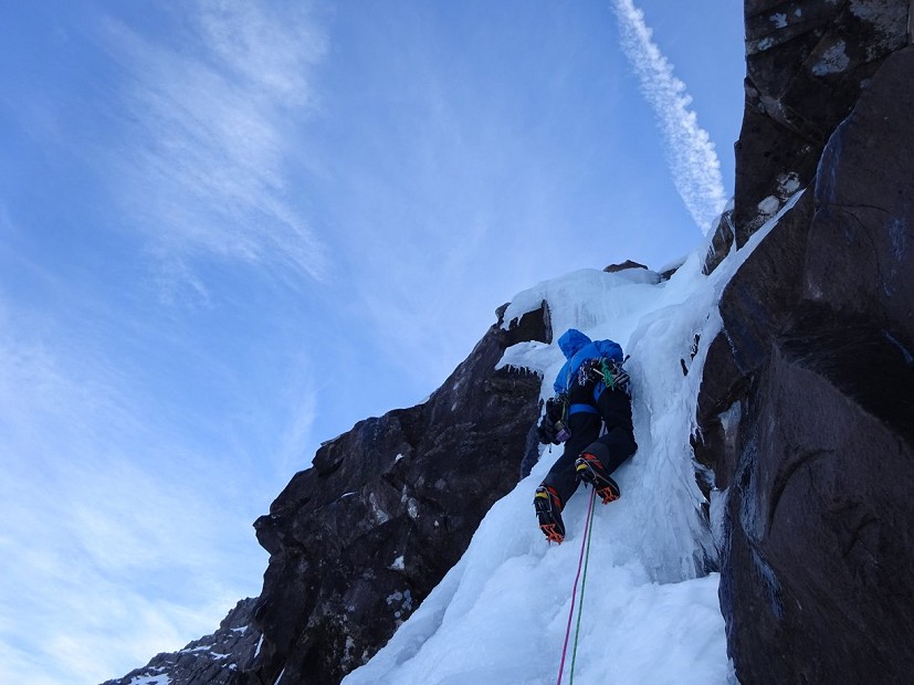 Berghaus Trousers on Liathach Ice  © Neil Adams