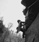 Rich on his first E1 lead