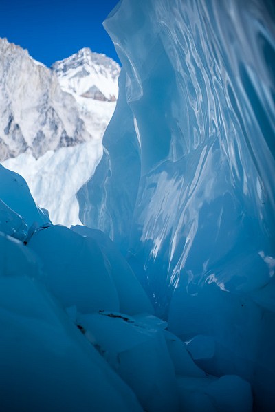 Blue ice-mt.everest base camp  © roob123