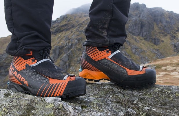 Cross an approach shoe with a winter mountain boot and you're getting close...  © Dan Bailey
