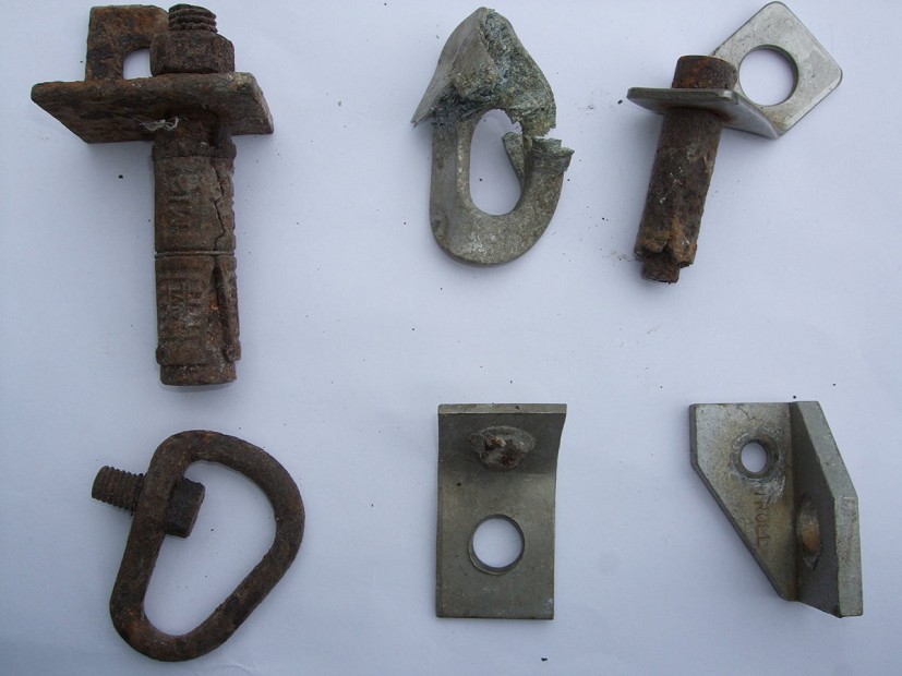Some old metalwork extracted over the years.   © Kristian Clemmow