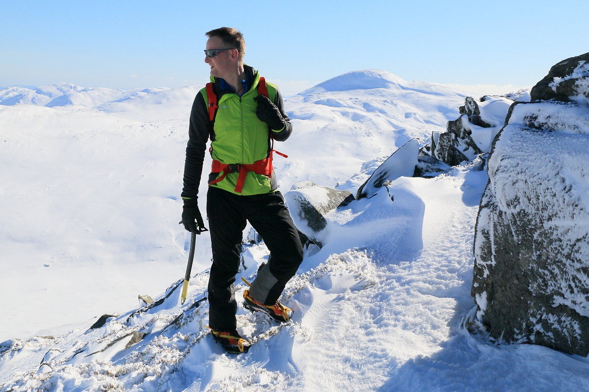 Quite warm for summer use, but a good active layer for winter walking or mountaineering  © Dan Bailey
