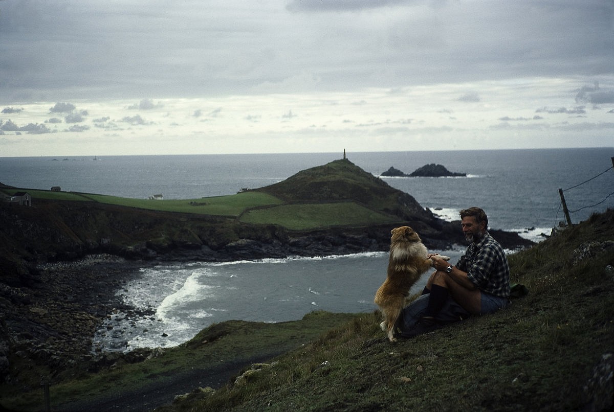 Cape Cornwall, near the end of Hamish's Groat's End Walk  © Hamish Brown collection