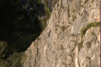 Climbing Suspense at Avon Gorge