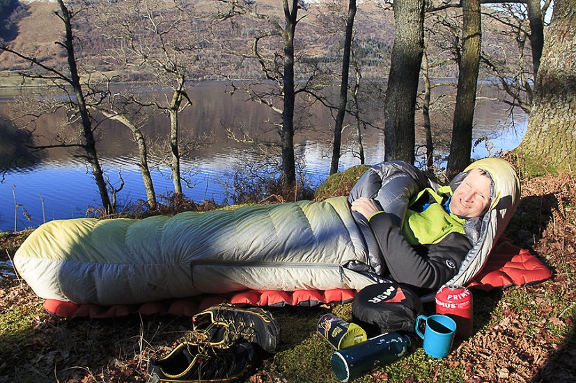 The deep grooves help your sleeping bag maintain its loft for extra warmth   © Dan Bailey
