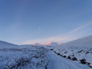 Early morning Lochnagar approach