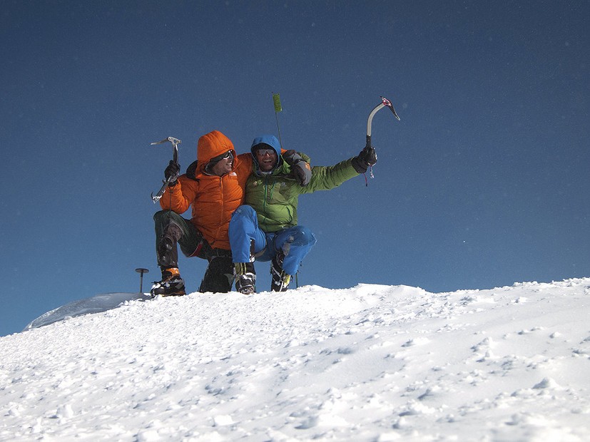 Denali summit. Words cannot express my feelings on reaching this summit.  © Andy Houseman