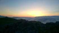 Cloud inversion from Y Foel Goch