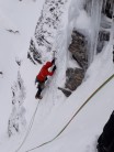 gregorhogg on lead up Taxus Icefall Finish IV 4 ***