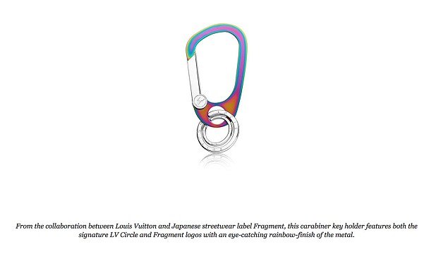 A screenshot from the Louis Vuitton website.  © UKC News
