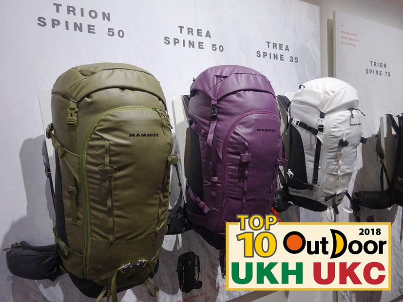 The Trion and Trea Spine feature some interesting engineering in the back system   © UKC Gear