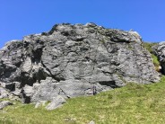 Summit crags