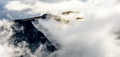 Rescue in the clouds  © johnhenderson