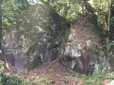 Rough topo of Bungo - Problem in the Hidden Wall area of Cademan Woods.
