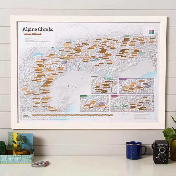 Alpine Climbs maps 1  © Maps International