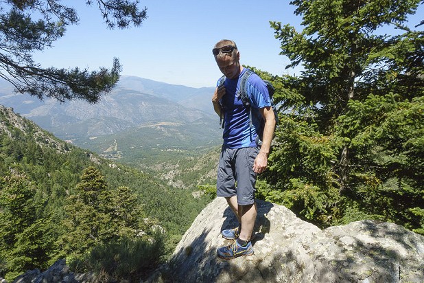 Comici Shorts and Ignis Tee in the sunbaked Catalan Pyrenees   © Pegs Bailey