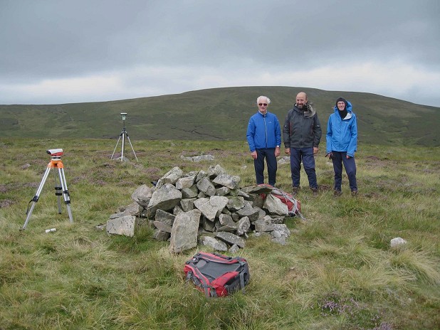 The team on Miller Moss  © John and Anne Nuttall