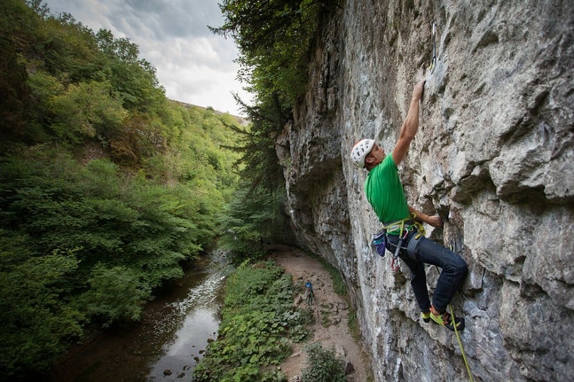 The Dharma's stiff forefoot provides high performance on small foothold  © Rob Greenwood - UKC