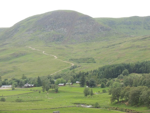 A track built with no planning permission in Glen Clova, now under investigation by the National Park Authority  © Scottish Environment LINK