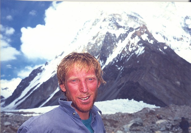 Jamie Fisher in the Karakorum.  © Ruaridh Pringle