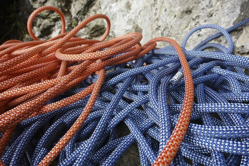 It's a stiff rope, but also feels reassuringly robust  © UKC Gear