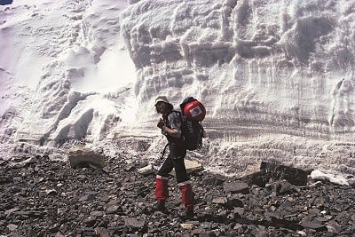 East Rombuk Glacier, Everest north side, 1980  © Reinhold Messner Collection
