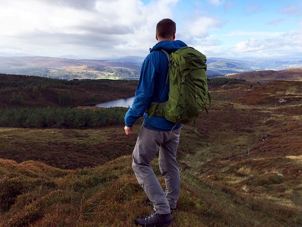 It's a big day pack, or a compact overnighter  © Pegs Bailey