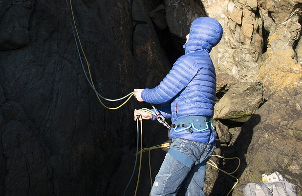 It's a little more grabby in a belay device than some, which is a mixed blessing  © Dan Bailey