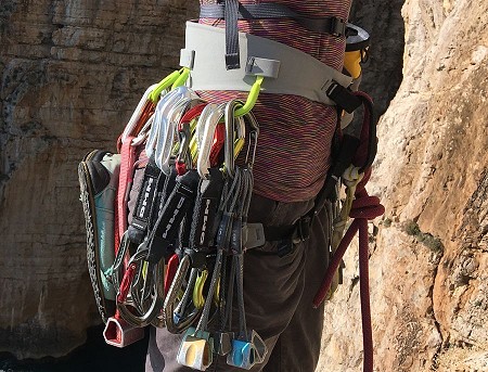You can really rack it up, although this can cause the wide waistband to lose contact   © UKC Gear